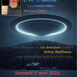Billet pour le Souper ufologique de Québec (9 mai 2026)