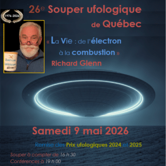 Billet pour le Souper ufologique de Québec (9 mai 2026)