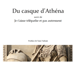 Du casque d'Athéna, recueil de poésie